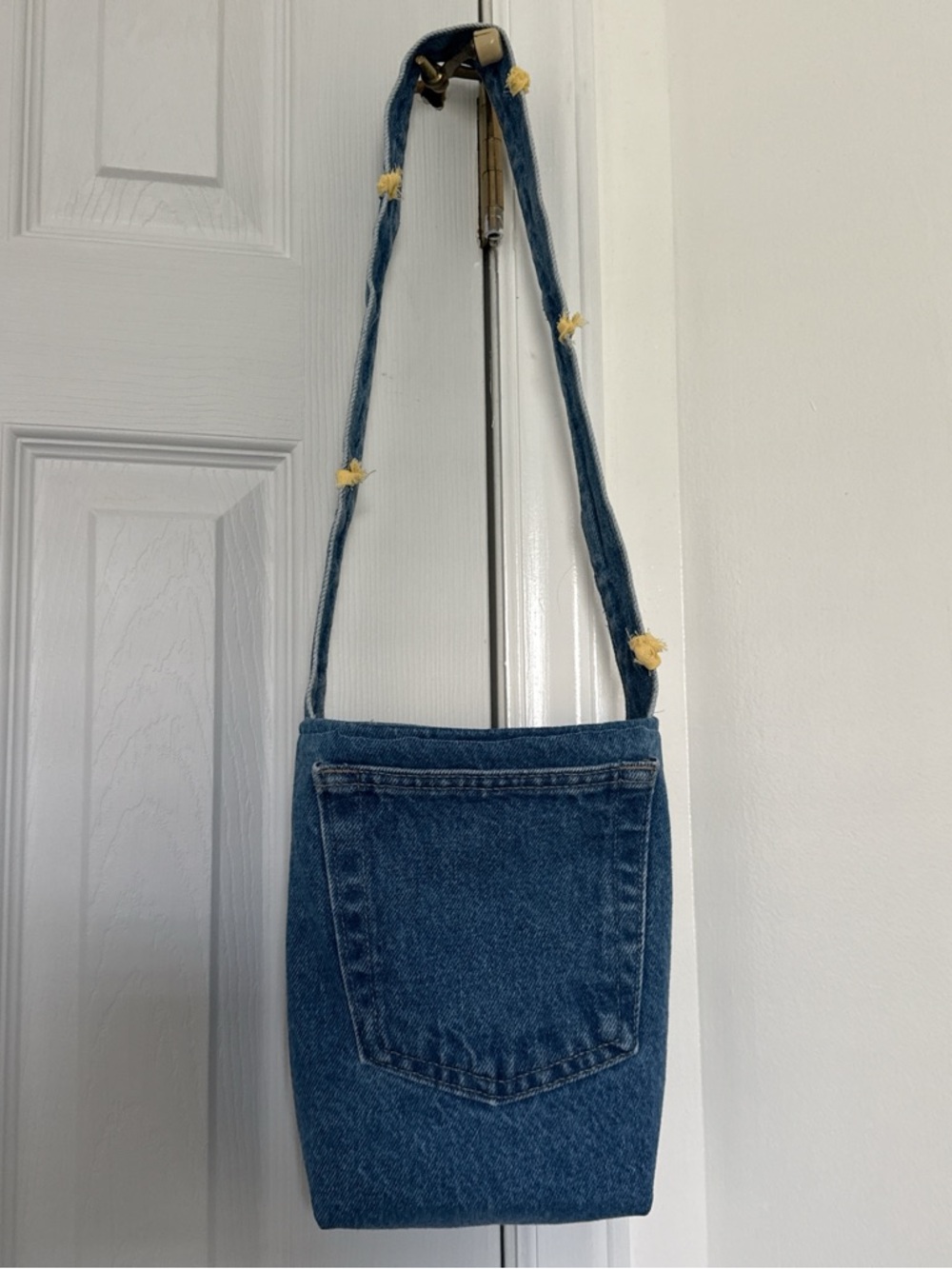 HANDMADE Denim purse/ bag